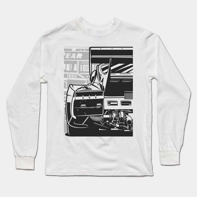 Racing legend Long Sleeve T-Shirt by Markaryan